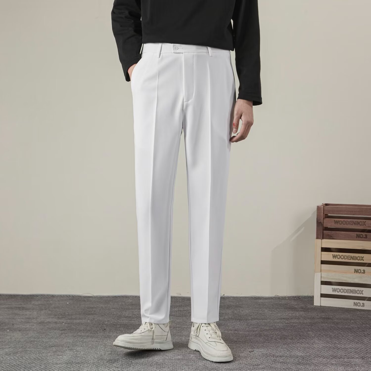 Summer Clothing Brands - Pantalon d'été décontracté pour hommes, vêtement