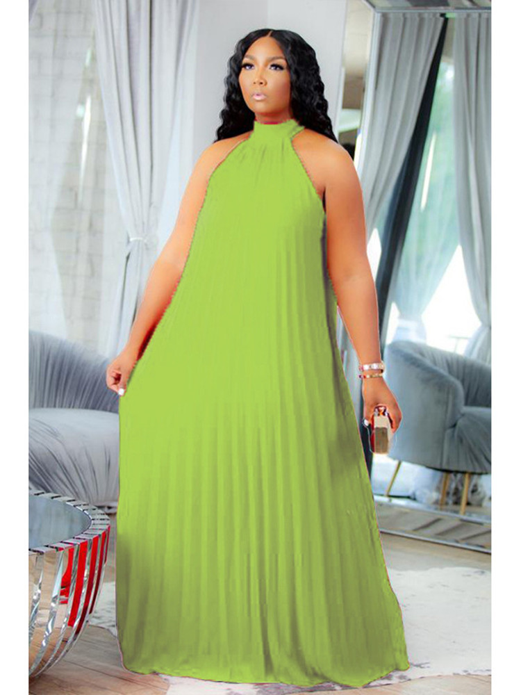 Summer Clothing Wholesale - Wmstar-Robe longue sans manches pour femme,