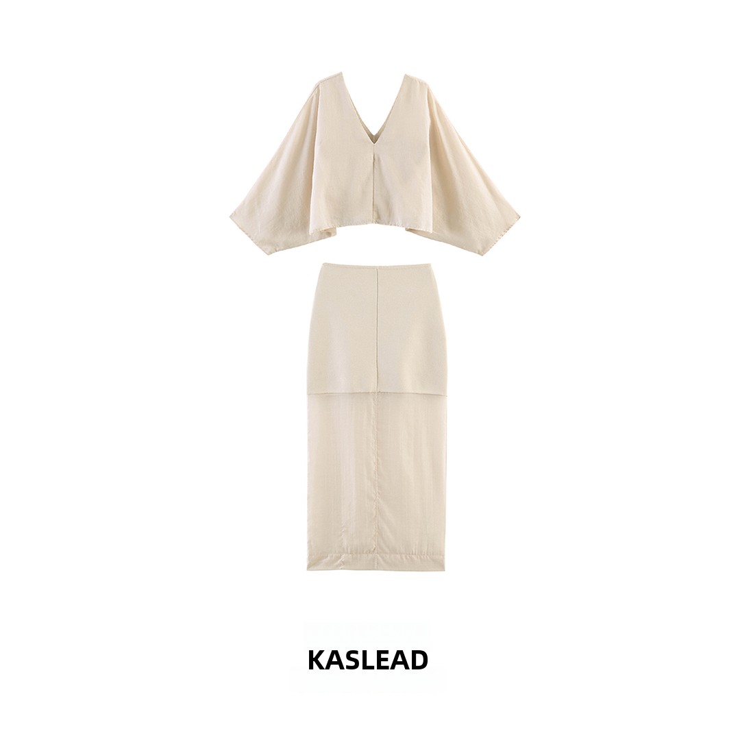 Summer Clothing Brands - KASLEAD Nouvelle chemise tricotée à manches