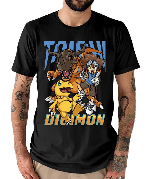 T-shirt imprimé Digimon Advent - Summer Clothing Brands avis et prix