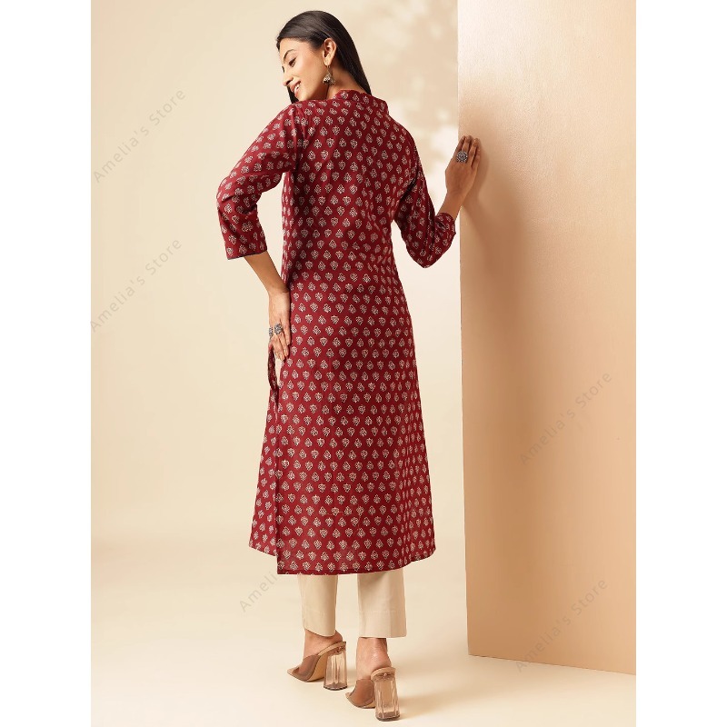 Robe longue Kurti indienne pou - Summer Clothing Pakistan avis et prix