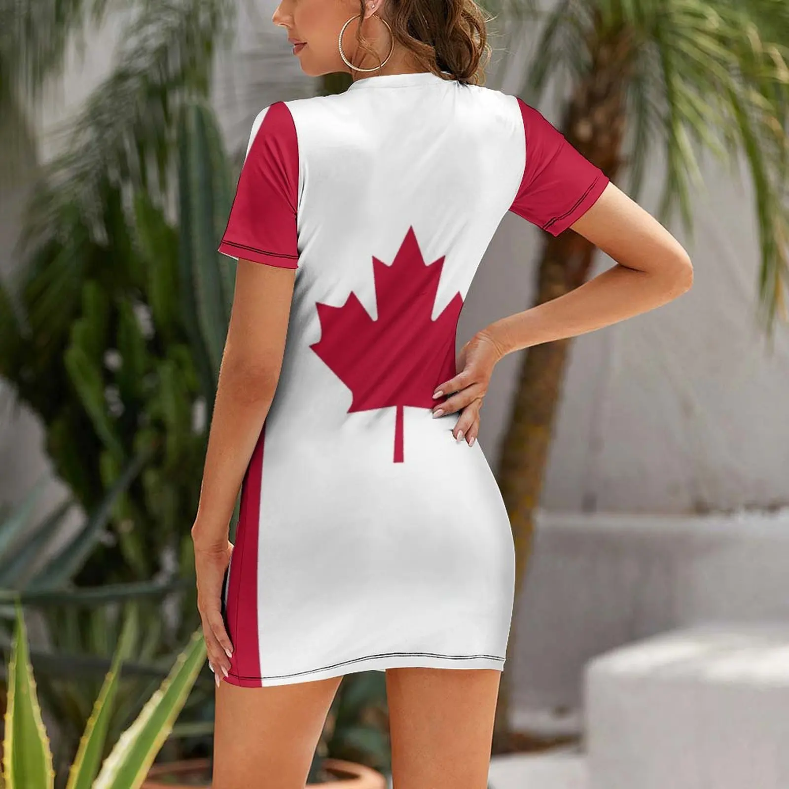 Robe à manches courtes avec dr - Summer Clothing Women Canada avis et prix