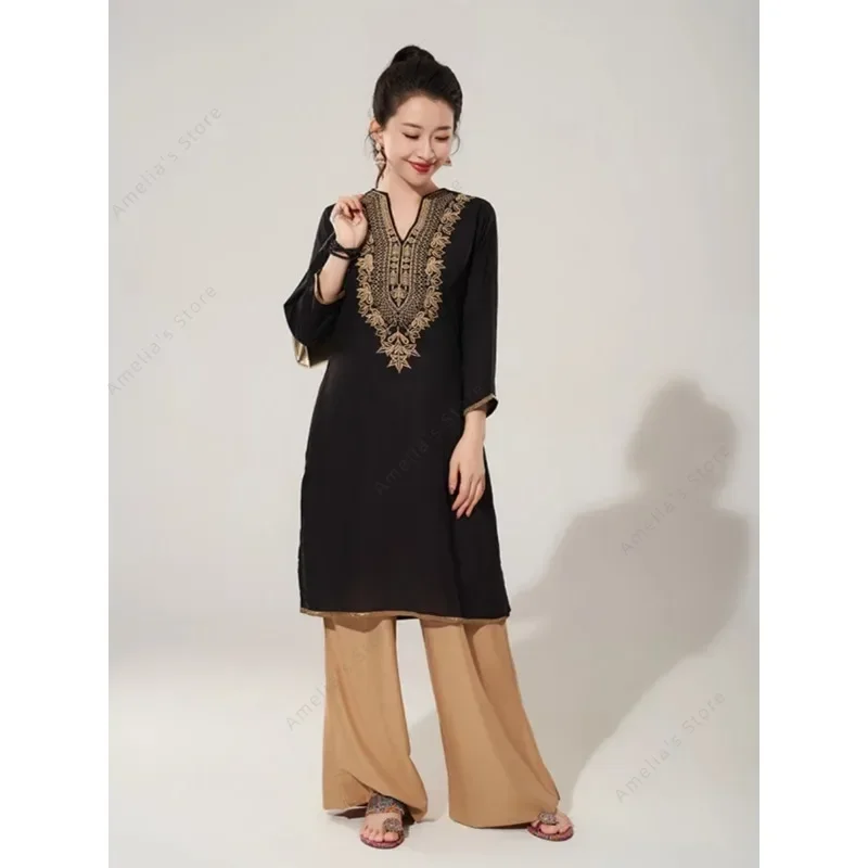 Blouse en coton brodée traditi - Summer Clothing Pakistan avis et prix