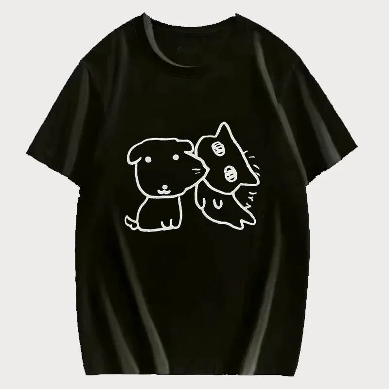 T-shirt pour femme 2026, impri - Summer Clothing Drawing avis et prix