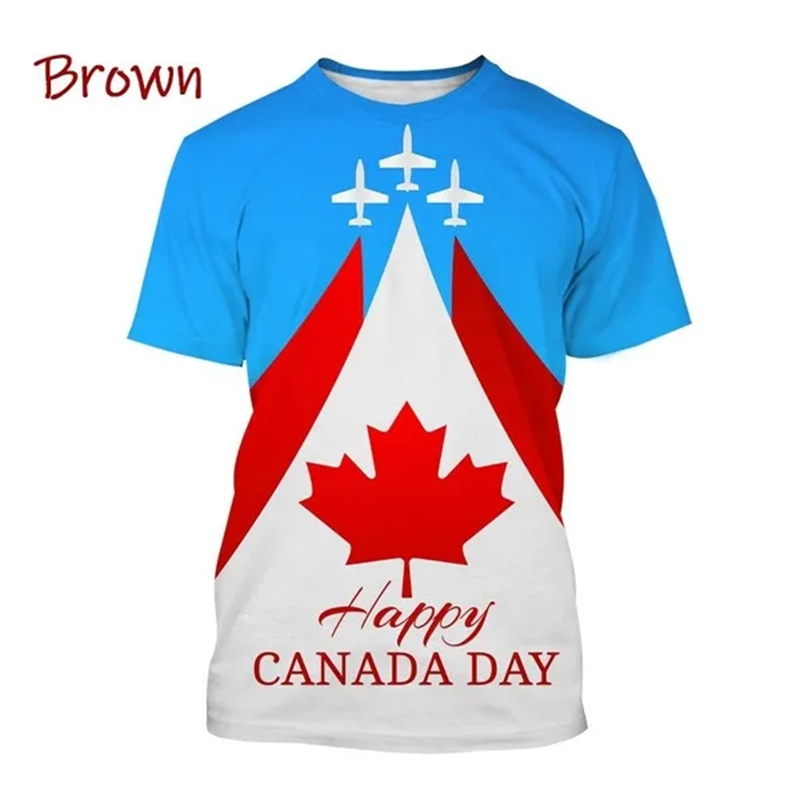 T-shirt graphique I Love Canad - Summer Clothing Women Canada avis et prix