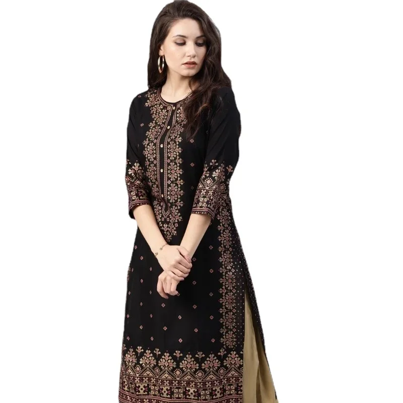 Robe Indienne en Coton Imprimé - Summer Clothing Pakistan avis et prix