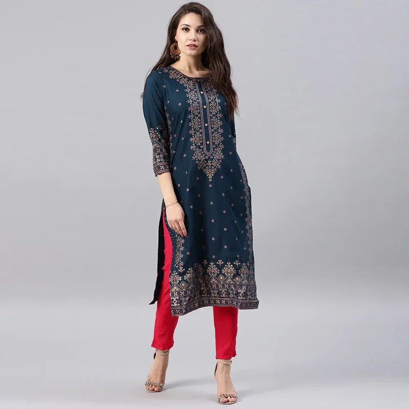 Robe Indienne en Coton Imprimé - Summer Clothing Pakistan avis et prix
